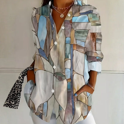 Chemisier Décontracté Vintage