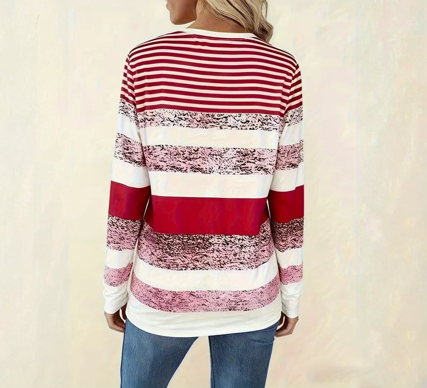 T-Shirt Rayé Vintage